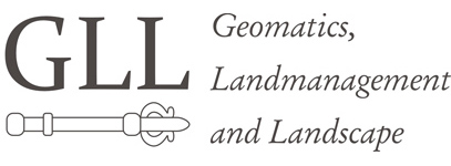 Logo of the journal: Geomatics, Landmanagement and Landscape